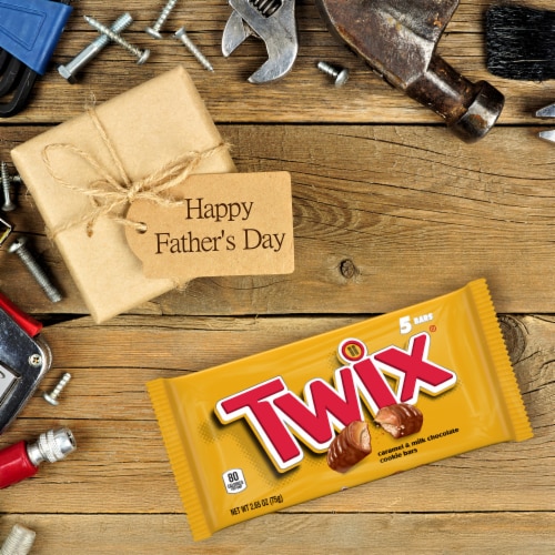 Twix Fun Size Caramel Chocolate Cookie Candy Bars Bag Perspective: back