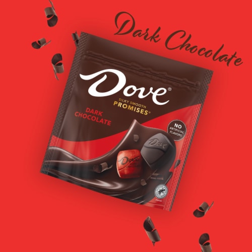 Dove Promises Dark Chocolate Easter Candy Bag Perspective: back