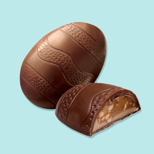 Snickers Eggs Chocolate Easter Basket Share Size Bar Perspective: back