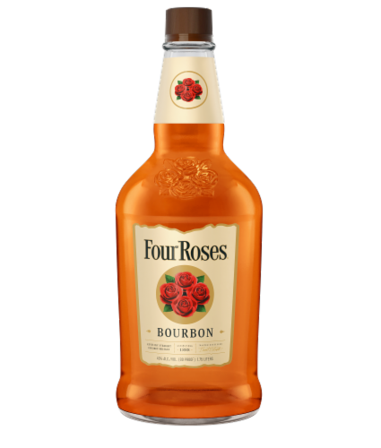 Four Roses Bourbon, 80 Proof Perspective: back