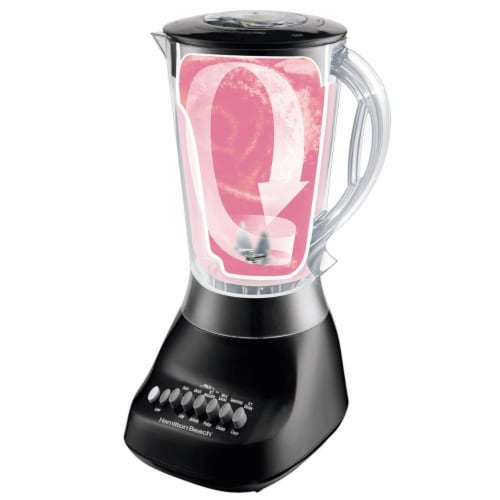 Hamilton Beach 10-Speed Plastic Jar Smoothie Blender Perspective: back
