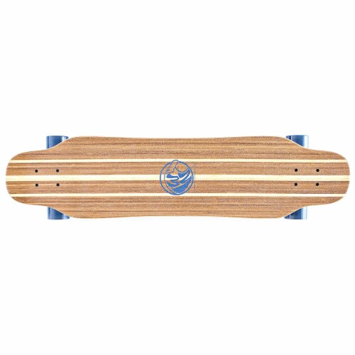 White Wave Longboards Bamboo Drop Deck 39.5 Inch Freestyle
