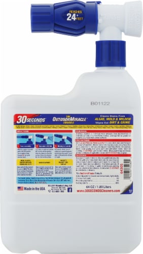 30 Seconds® Outdoor Cleaner® Perspective: back