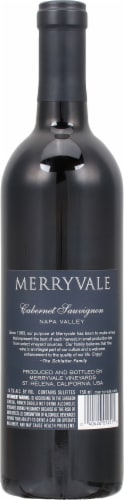 Merryvale Vineyards Cabernet Sauvignon Perspective: back