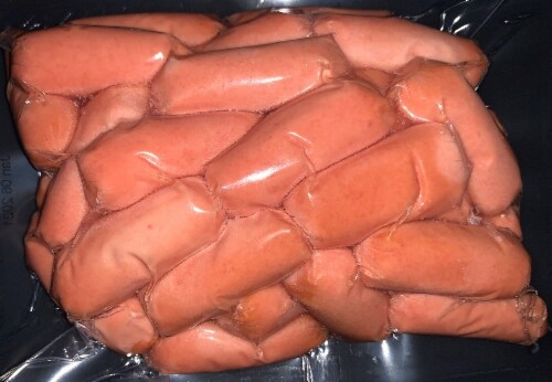 Miller's Beef Cocktail Franks Perspective: back