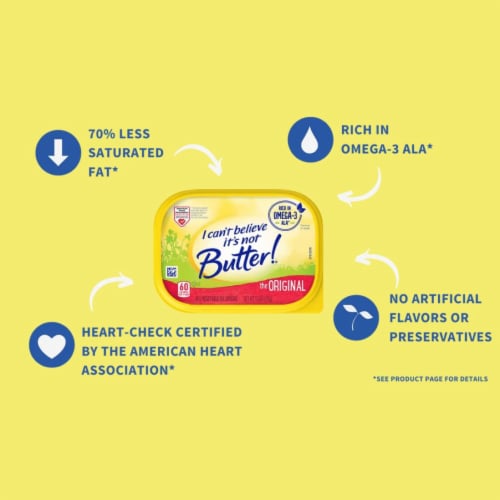 I Can’t Believe It’s Not Butter! Original Spread Perspective: back
