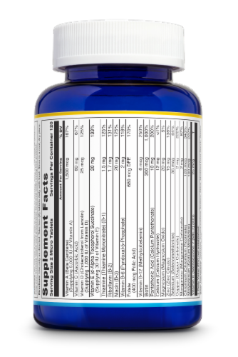 Nature's Life® Mighty Mini Vite Tablets Perspective: back