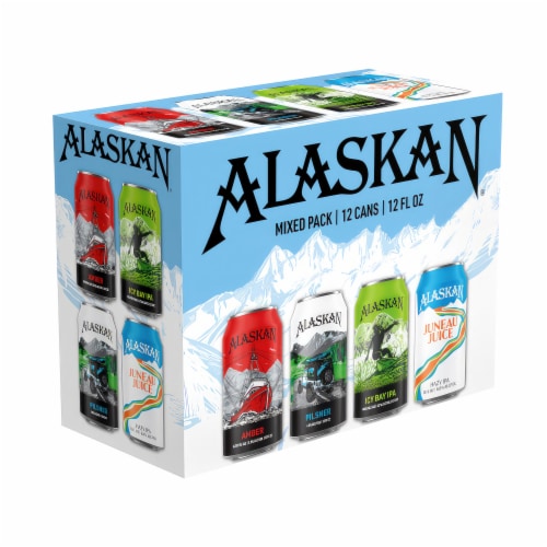 Alaskan Brewing Co. Mixed Pack Craft Beer Variety Pack Perspective: back