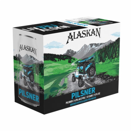 Alaskan Pilsner Craft Beer Perspective: back