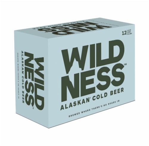 Alaskan Brewing Co. Wildness™ Alaskan® Cold Beer Perspective: back