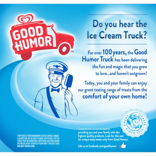Good Humor™ Pop Tarts® Brown Sugar Cinnamon Frozen Dessert Bars Perspective: back