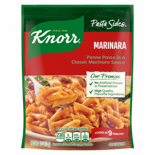 Knorr Pasta Sides Marinara Pasta Perspective: back