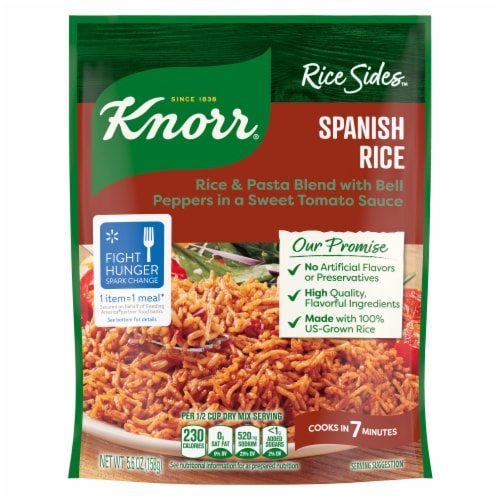 Knorr Spanish Rice Rice Sides Perspective: back