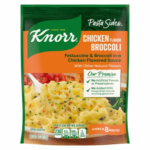 Knorr Chicken Broccoli Pasta Sides Perspective: back
