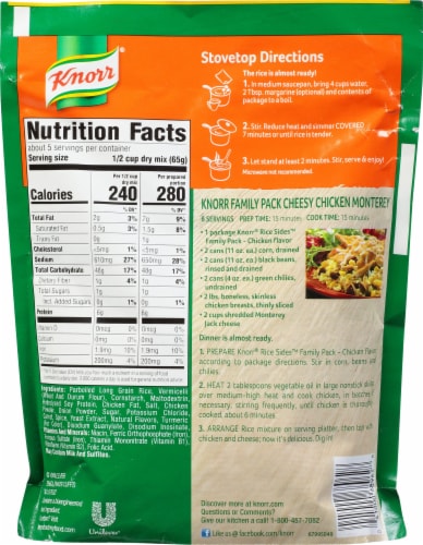 Knorr® Chicken Flavor Rice Sides™, 11.4 oz - Kroger