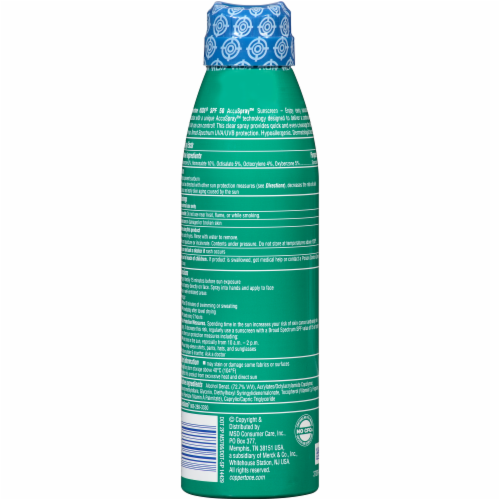 Coppertone Kids Broad Spectrum Sunscreen Continuous Spray SPF 50 Perspective: back