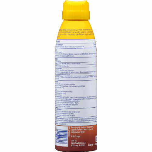 Coppertone Tanning Sunscreen Spray SPF 15 Perspective: back