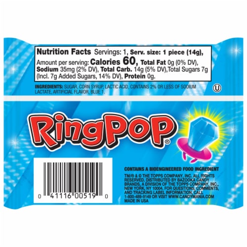 Ring Pop Candy Perspective: back