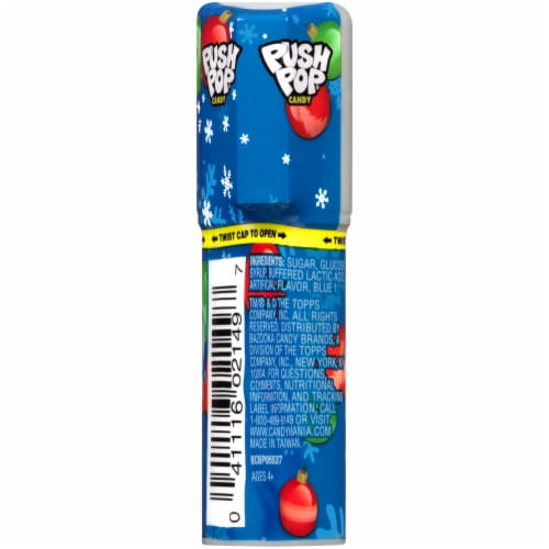 Push Pop Strawberry Watermelon Candy Perspective: back