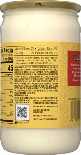 Classico® Four Cheese Alfredo Pasta Sauce Perspective: back