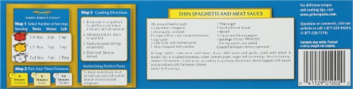 Prince® Thin Spaghetti Pasta Perspective: back