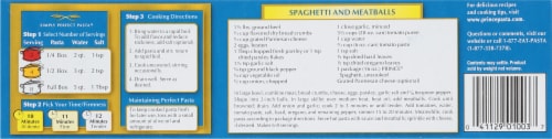 Prince® Spaghetti Pasta Perspective: back