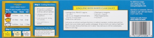 Prince Linguine Pasta Perspective: back