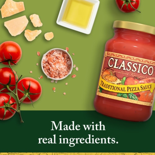 Classico Signature Recipes Traditional Pizza Sauce Perspective: back