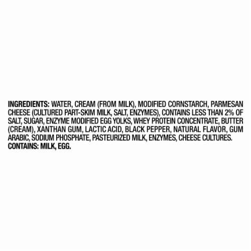 Classico Light Creamy Alfredo Spaghetti Pasta Sauce Perspective: back
