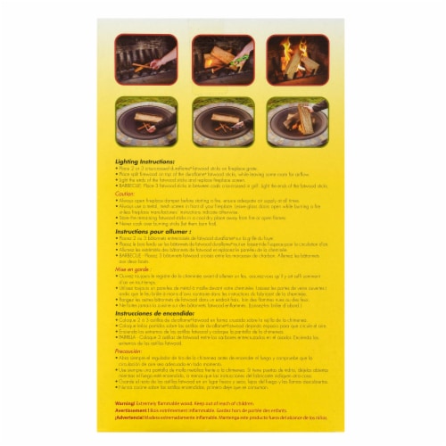 Duraflame® Fatwood Firestarters Perspective: back