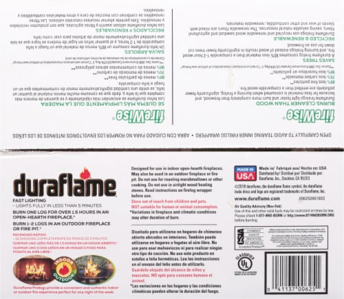 Duraflame® Original Firelogs Perspective: back
