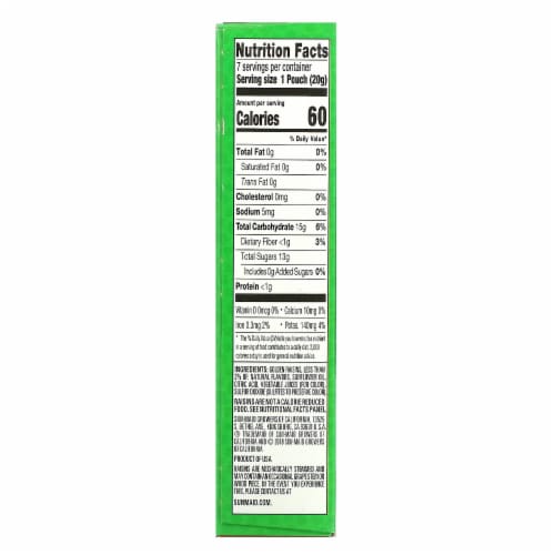 Sun-Maid® Sour Watermelon Golden Raisin Snacks Perspective: back