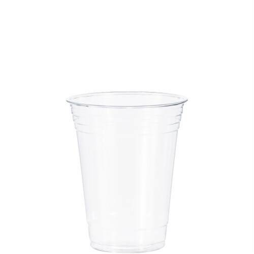 Solo Clear Plastic Cups Perspective: back