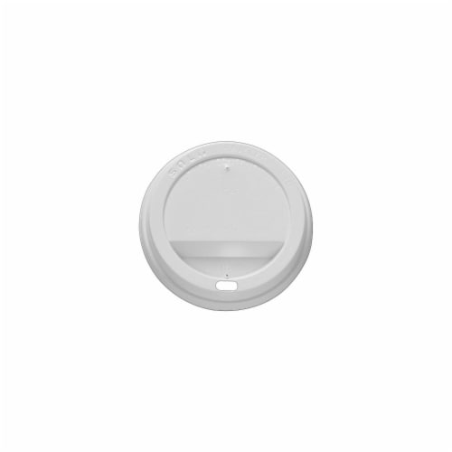 Solo® Traveler Cappuccino Style Dome Lids Perspective: back
