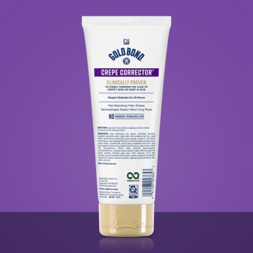 Gold Bond Age Renew Crepe Corrector Replenishing & Smoothing Formula Body Lotion Perspective: back
