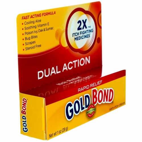 Gold Bond® Medicated Rapid Relief Anti-Itch Cream Perspective: back