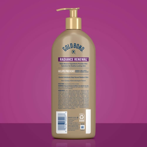 Gold Bond® Radiance Renewal® Body Lotion Perspective: back