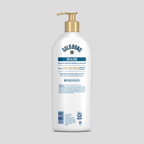 Gold Bond Healing Hydrating Lotion With Aloe Perspective: back