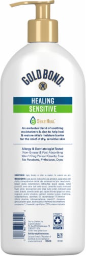 Gold Bond® Healing Sensitive Daily Body and Face Lotion Perspective: back