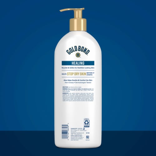 Gold Bond® Healing Hydrating Lotion With Aloe Perspective: back