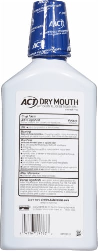 Act® Dry Mouth Soothing Mint Mouthwash Perspective: back