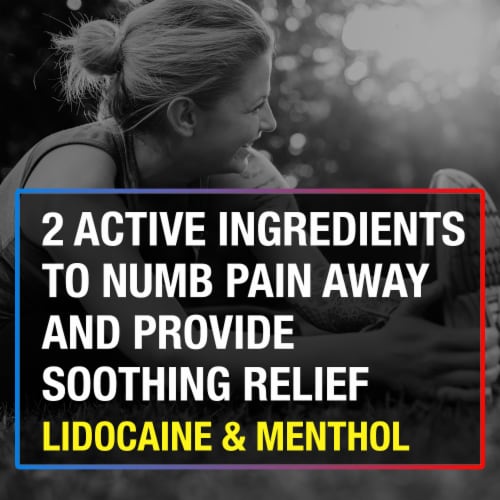 Icy Hot Max Strength Pain Relief Spray with Lidocaine Perspective: back