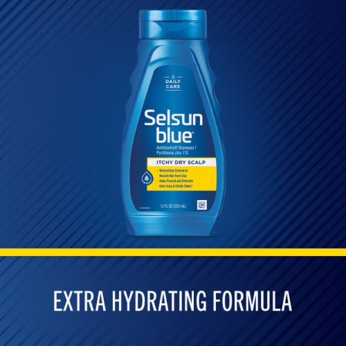 Selsun Blue Itchy Dry Scalp Dandruff Shampoo Perspective: back