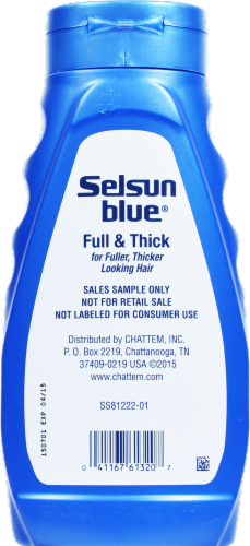 Selsun Blue Full & Thick Dandruff Shampoo Perspective: back