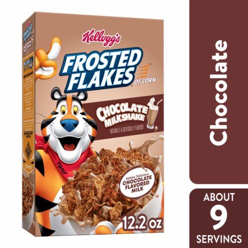 Kellogg's® Frosted Flakes Chocolate Milkshake Cereal, 12.2 oz