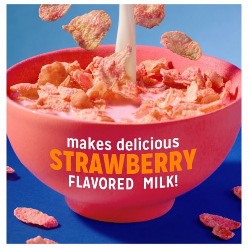 Kellogg's® Frosted Flakes Strawberry Milkshake Cereal Perspective: back