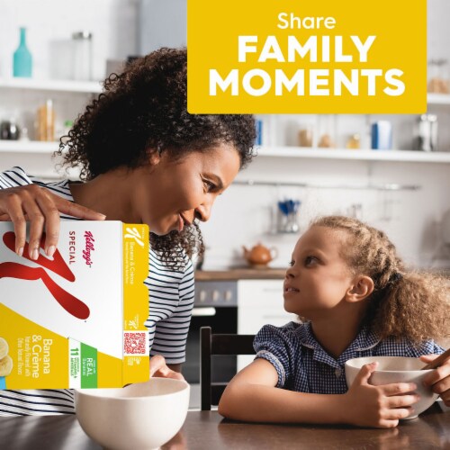 Special K Banana & Creme Cereal 13.1 oz Perspective: back