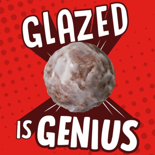 Kellogg's® Krave Glazed Donut Holes Glazed Chocolate Cereal Perspective: back
