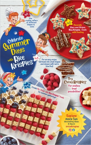 Rice Krispies® Red & Blue Color Mix Cereal Perspective: back