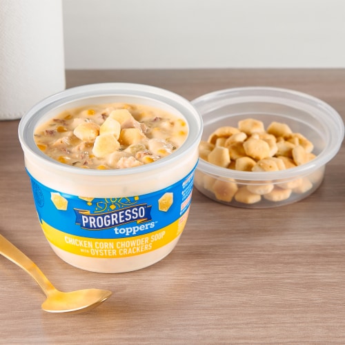 Progresso™ Toppers™ Chicken Corn Chowder Soup Perspective: back